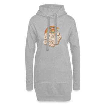 Rio 2026 Retro-Logo - Hoodie-Kleid - Grau meliert - Vorne