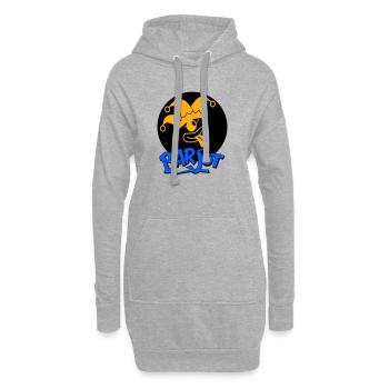 Barjot - Hoodie-Kleid - Grau meliert - Vorne