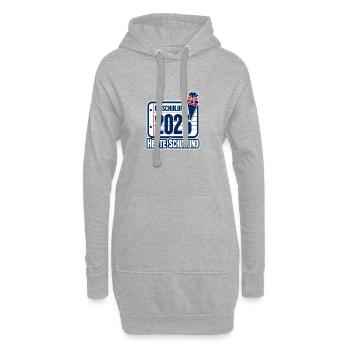 Einschulung 2026 Heute Schulkind Grundschule 1. Kl - Hoodie Dress - heather grey - Front