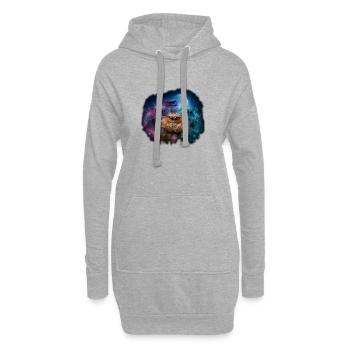 Accessoires Araignées Sauteuses Cadeau pour le support de terrarium - Sweat-shirt à capuche long Femme - gris chiné - Devant