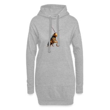 cockroach cockroach insects cockroach cockroaches - Hoodie Dress - heather grey - Front