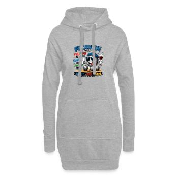 Petanque Weill Therapie Zu Teuer Kugeln Aber - Hoodie-Kleid - Grau meliert - Vorne