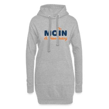 Nordsee Moin St. Peter-Ording - Hoodie-Kleid - Grau meliert - Vorne