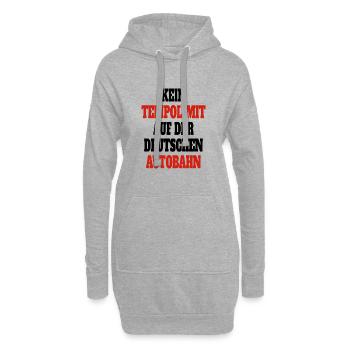 Witze Grüne Die Grünen Habeck Baerbock Partei - Hoodie-Kleid - Grau meliert - Vorne
