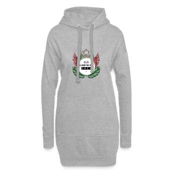 Lloret De Mar 2024 Team - Hoodie-Kleid - Grau meliert - Vorne