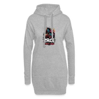 Zrce Party Crew - Hoodie-Kleid - Grau meliert - Vorne