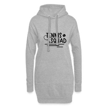 Sports de balle Hobby Tennis Squad d'été - Sweat-shirt à capuche long Femme - gris chiné - Devant