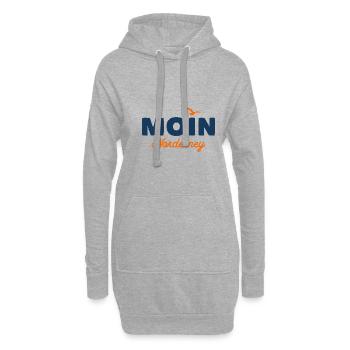 Nordsee Moin Norderney - Hoodie-Kleid - Grau meliert - Vorne