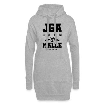 jga malle crew - Hoodie-Kleid - Grau meliert - Vorne