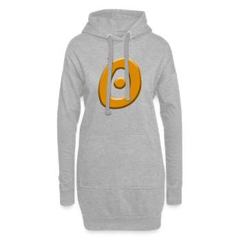 Geburtstag 30 Jahre - Hoodie-Kleid - Grau meliert - Vorne