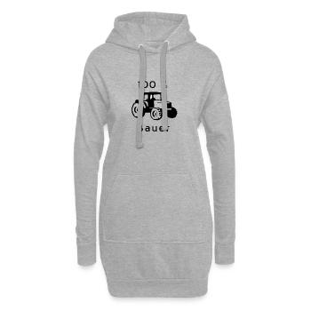 Bauer - Hoodie-Kleid - Grau meliert - Vorne