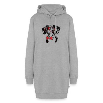 ENTLEBUCHER SENNENHUND Lunettes Chiens Chien Wilsigns - Sweat-shirt à capuche long Femme - gris chiné - Devant