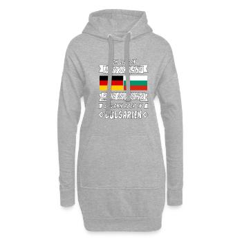 DEUTSCHLAND GESCHICHTE BULGARIEN - Hoodie-Kleid - Grau meliert - Vorne