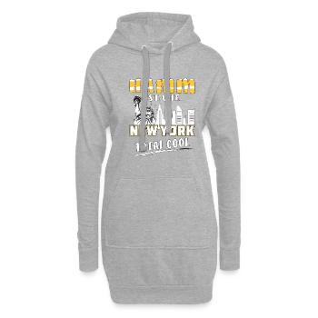 HAMM IST WIE NEW YORK - Hoodie-Kleid - Grau meliert - Vorne