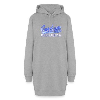 GARDASEE PARAGLIDING - Hoodie-Kleid - Grau meliert - Vorne