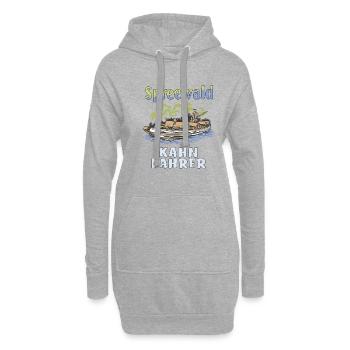 SPREEWALD KAHN FAHRER - Hoodie-Kleid - Grau meliert - Vorne