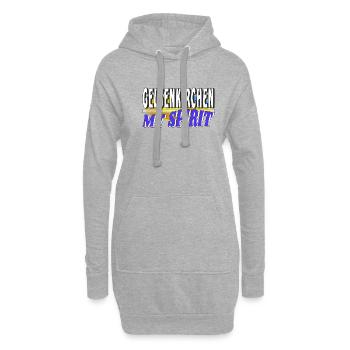 GELSENKIRCHEN MON - Sweat-shirt à capuche long Femme - gris chiné - Devant