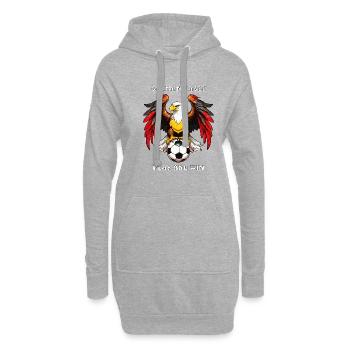 FOOTBALL GERMAN EAGLE PLAY AND WIN - Hoodie Dress - heather grey - Front