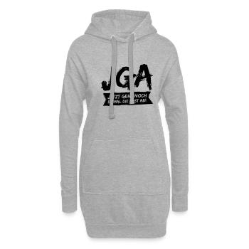 JGA - Hoodie-Kleid - Grau meliert - Vorne