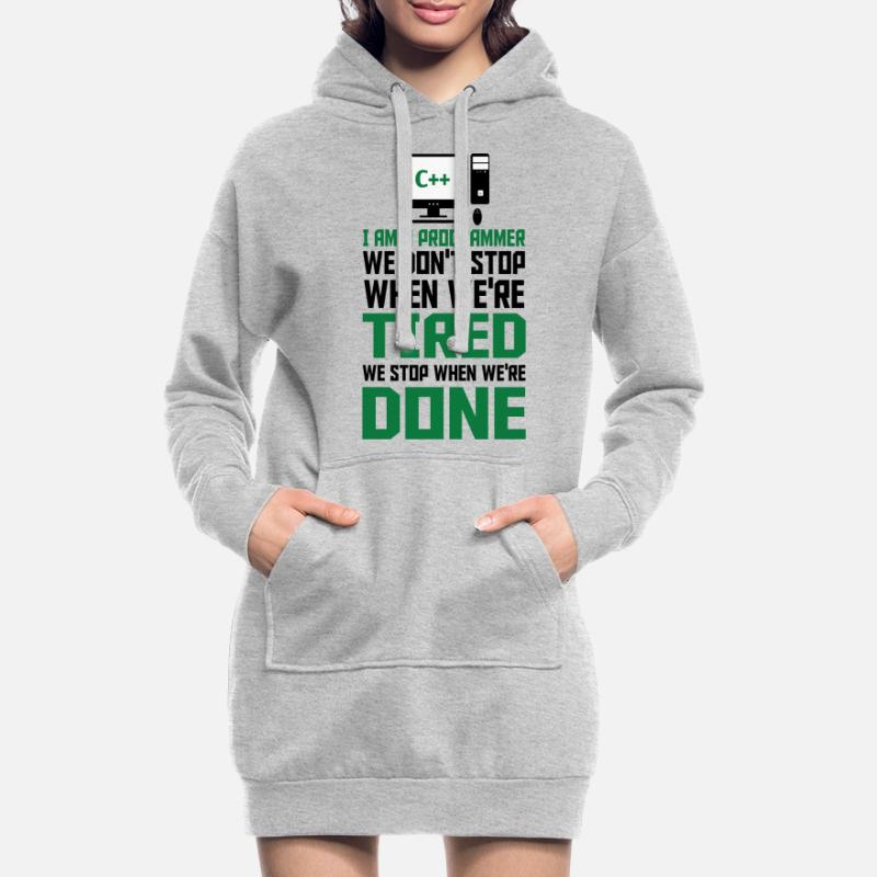 I'm A Programmer I Write Code Computer Scientist A Hoodie-Kleid