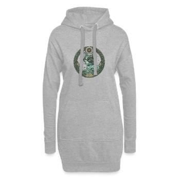 Cyprus Guardian - Hoodie-Kleid - Grau meliert - Vorne