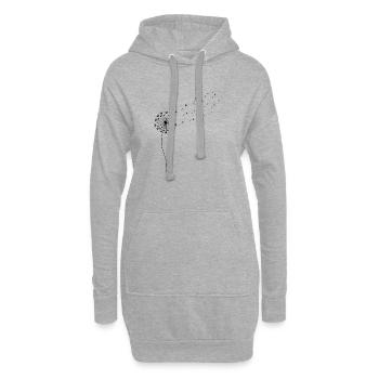 Dandelion Dandelion - Hoodie Dress - heather grey - Front
