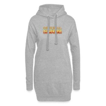 Original 72 Rétro Edition - Sweat-shirt à capuche long Femme - gris chiné - Devant