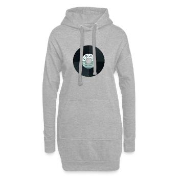 Millésime 1953 - Sweat-shirt à capuche long Femme - gris chiné - Devant