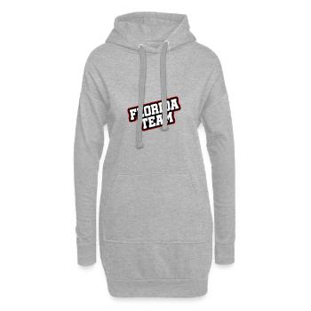 Équipe de Floride - Sweat-shirt à capuche long Femme - gris chiné - Devant