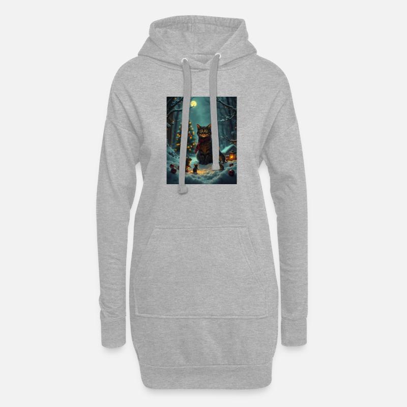 Didimaus - Hoodie-Kleid - Grau meliert