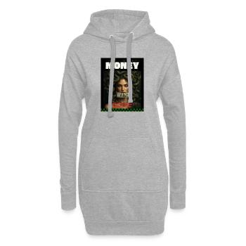 Medusa Greek - Hoodie-Kleid - Grau meliert - Vorne