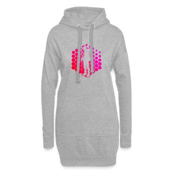 Men's Climber Climbing Bouldering Climber - Hoodie Dress - heather grey - Front