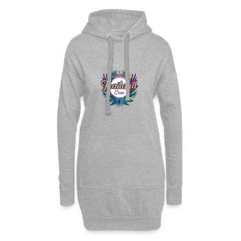 Thailand Crew Urlaub - Hoodie-Kleid - Grau meliert - Vorne