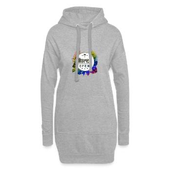 Lloret De Mar Crew Bunt - Hoodie-Kleid - Grau meliert - Vorne