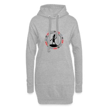Junggesellen Abschied Crew - Hoodie-Kleid - Grau meliert - Vorne