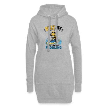  Cartoons SUP Paddleboard Board Stand Up paddel - Hoodie-Kleid - Grau meliert - Vorne