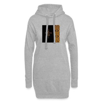 eIRE1916 - Hoodie-Kleid - Grau meliert - Vorne