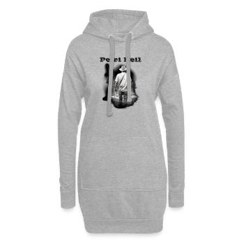 Petri Heil - Hoodie-Kleid - Grau meliert - Vorne
