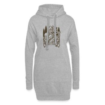 Sir Cle Knight Funny Renaissance Faire Men LARP - Hoodie-Kleid - Grau meliert - Vorne