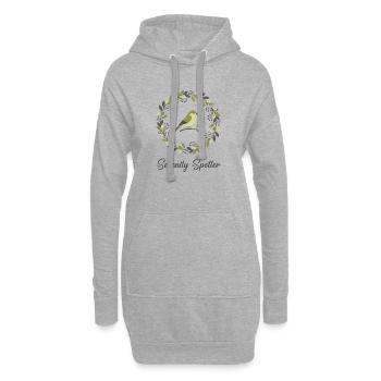 Serenity Spotter - Hoodie-Kleid - Grau meliert - Vorne
