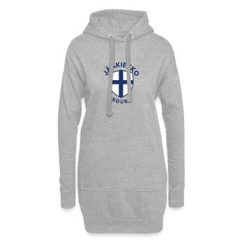 Jääkiekkosoumi Sköld - Hoodie-Kleid - Grau meliert - Vorne