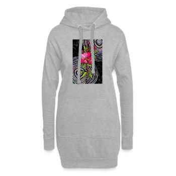 Rote Rosen - Hoodie-Kleid - Grau meliert - Vorne