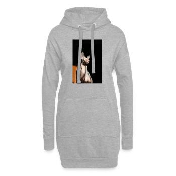 erin agius 3QCjHVr0l5I unsplash - Hoodie-Kleid - Grau meliert - Vorne