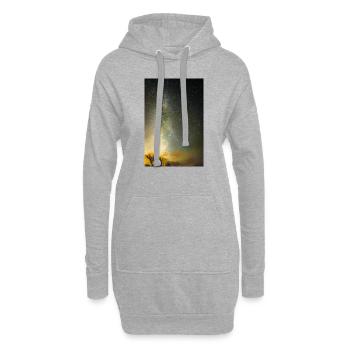 Raum - Hoodie-Kleid - Grau meliert - Vorne
