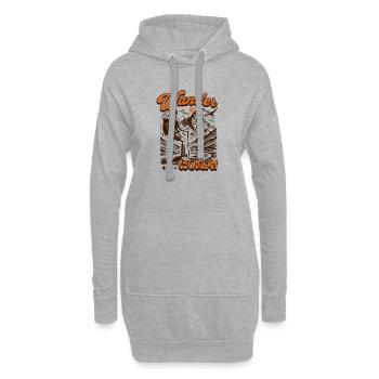 Wander Woman - Hoodie-Kleid - Grau meliert - Vorne