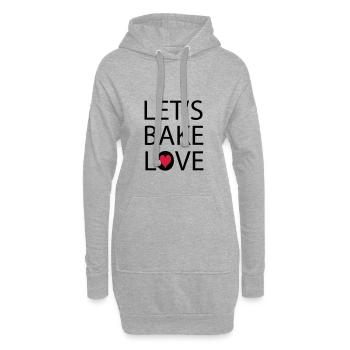 Cuisson - Sweat-shirt à capuche long Femme - gris chiné - Devant