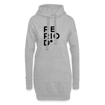 PERIOD. - Hoodie-Kleid - Grau meliert - Vorne