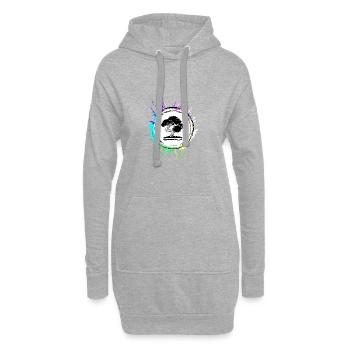 Bonsai icon Symbol - Hoodie-Kleid - Grau meliert - Vorne