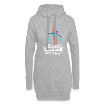 Ballett - Hoodie-Kleid - Grau meliert - Vorne