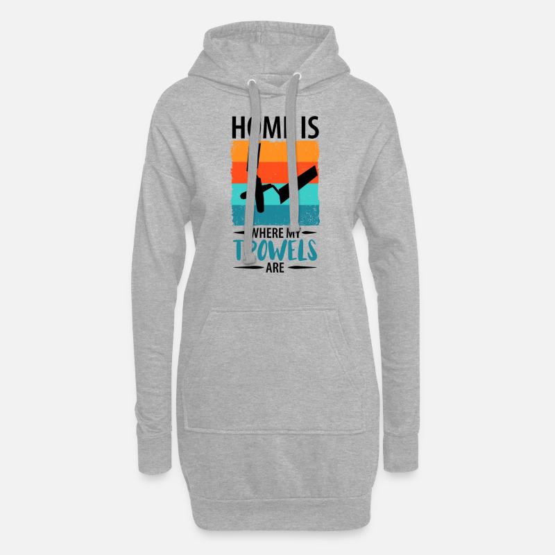Plasterer Plasterer Plasterer Plasterer Gift - Hoodie Dress - heather grey